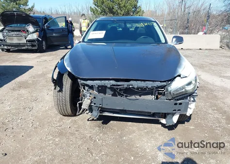 2015 Infiniti Q50 Premium z USA, uszkodzony, nr VIN JN1BV7AR4FM391965